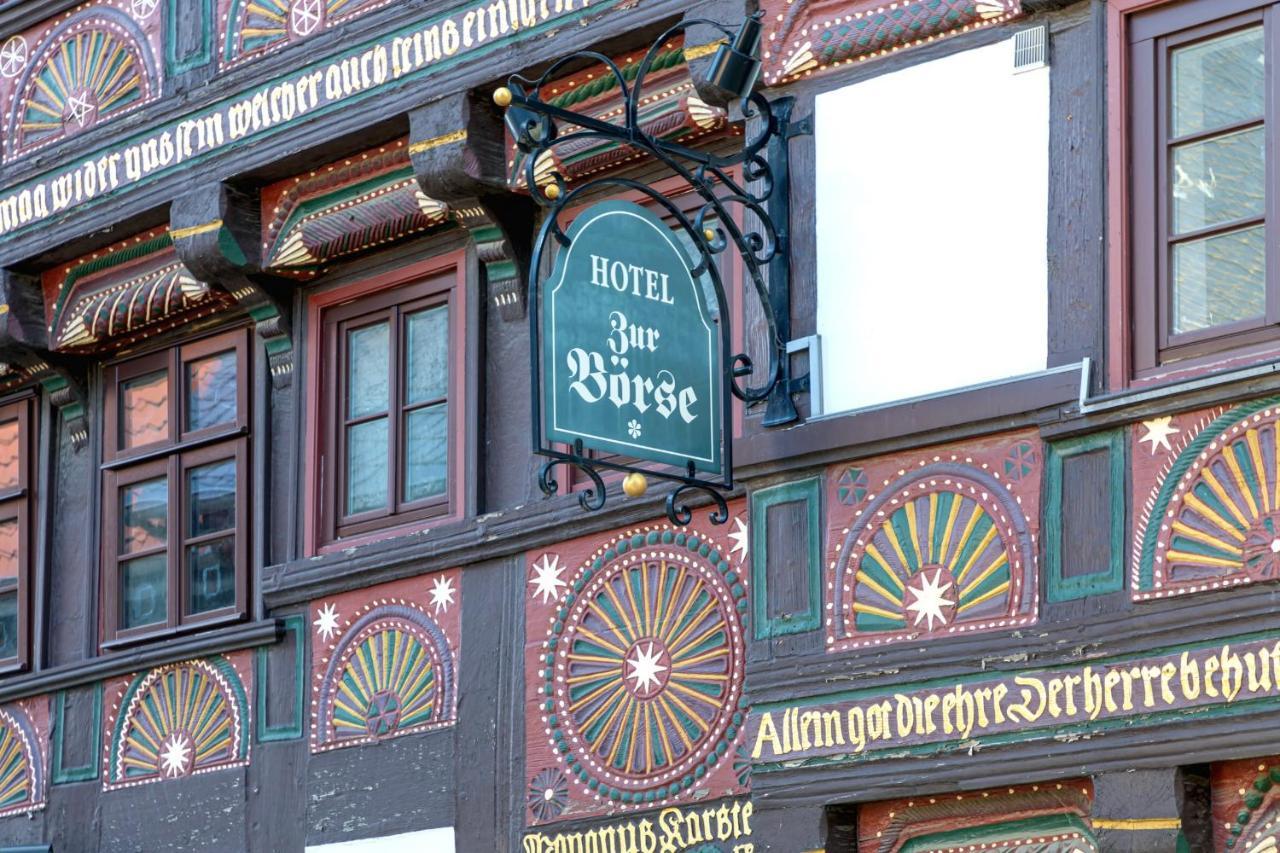 Altstadthotel Zur Boerse Goslar Ngoại thất bức ảnh